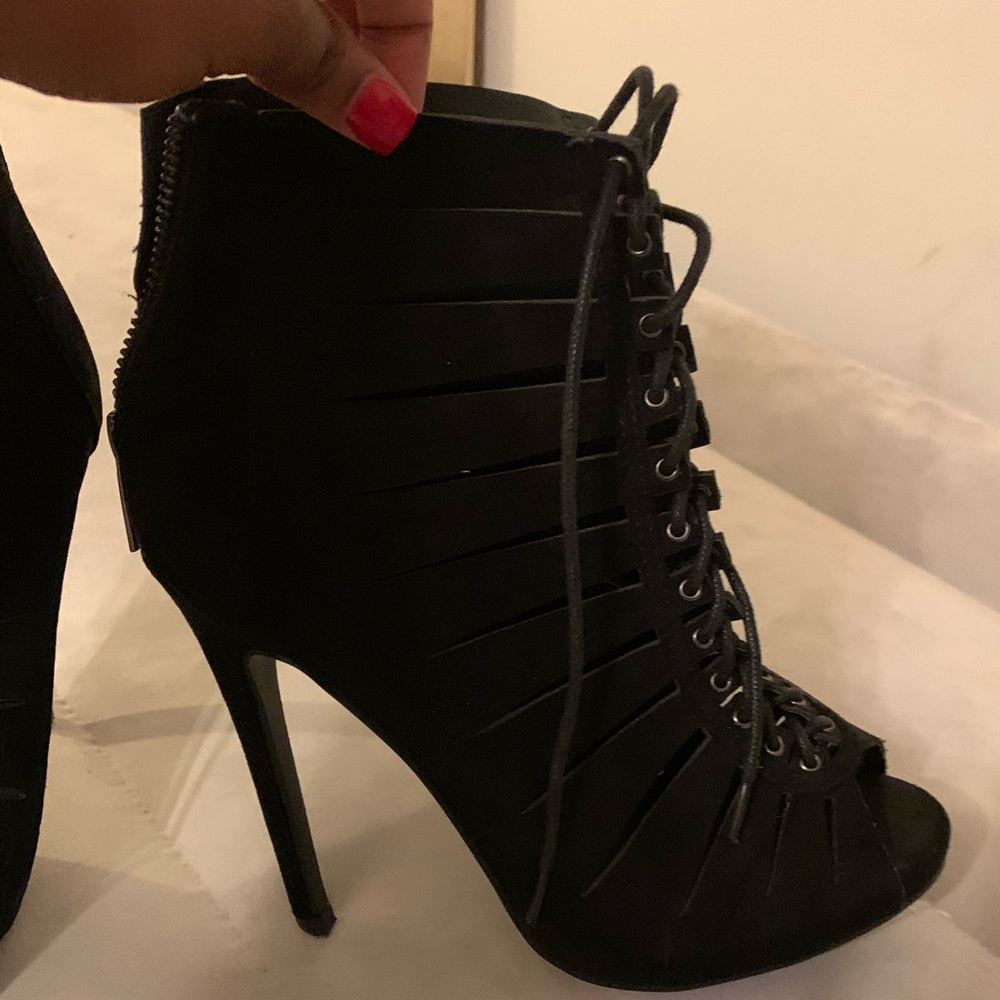 Black heels